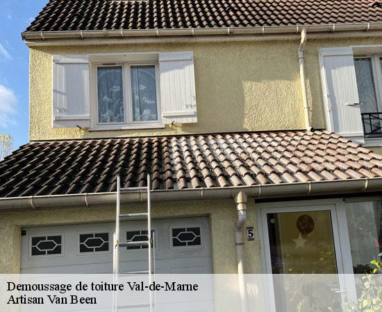 Demoussage de toiture 94 Val-de-Marne Artisan Van Been