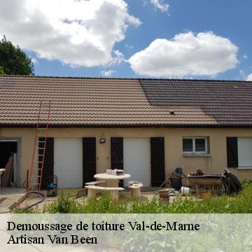 Demoussage de toiture 94 Val-de-Marne Artisan Van Been